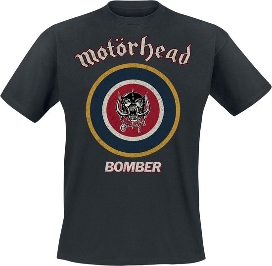 Motörhead Bomber Target Heren T-shirt - zwart - S