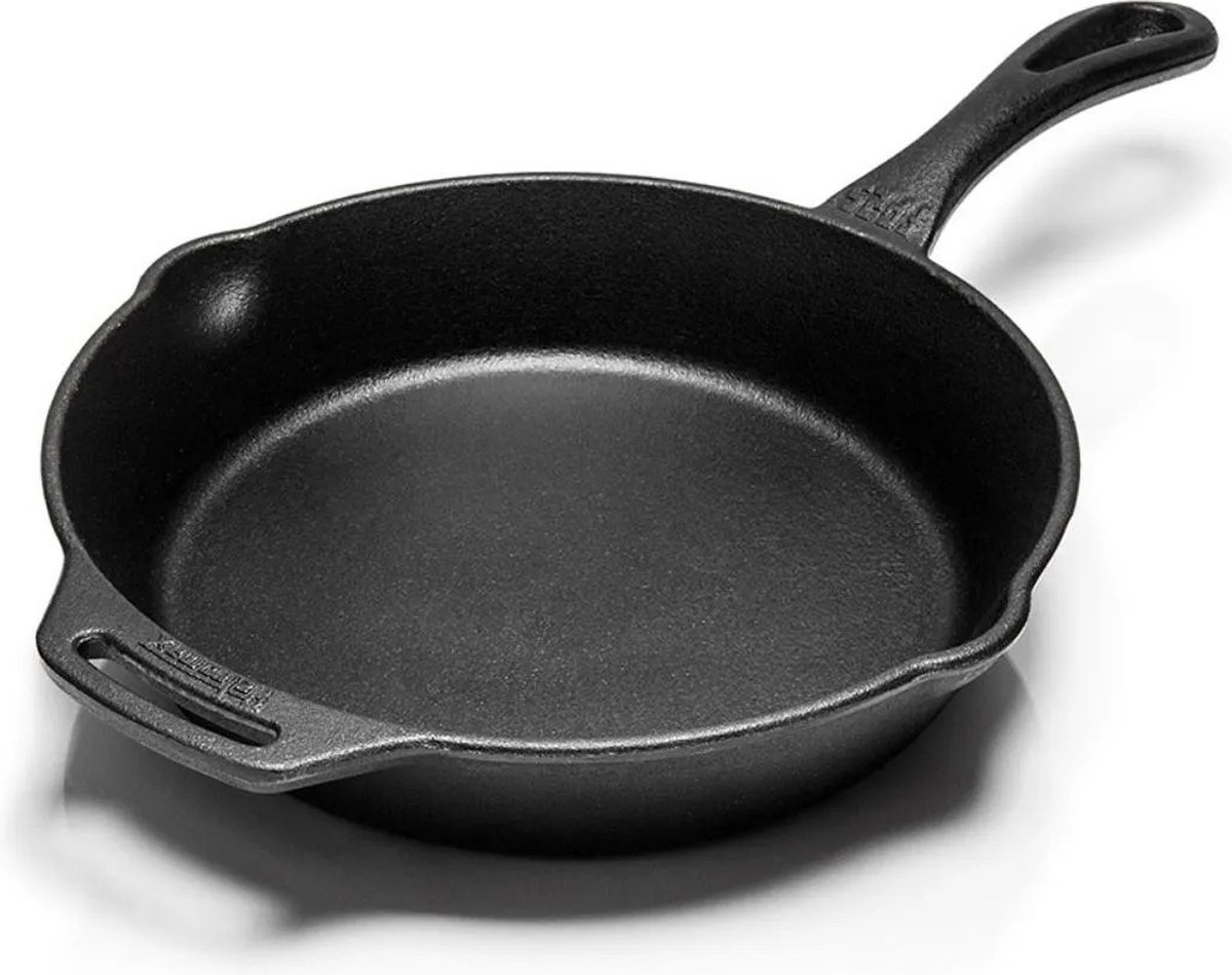Petromax skillet FP30 - Ø28 CM - Met steel - Zwart