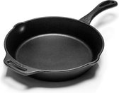 Petromax fp30-t, skillet, 28 cm, pan met steel, gietijzer, zwart