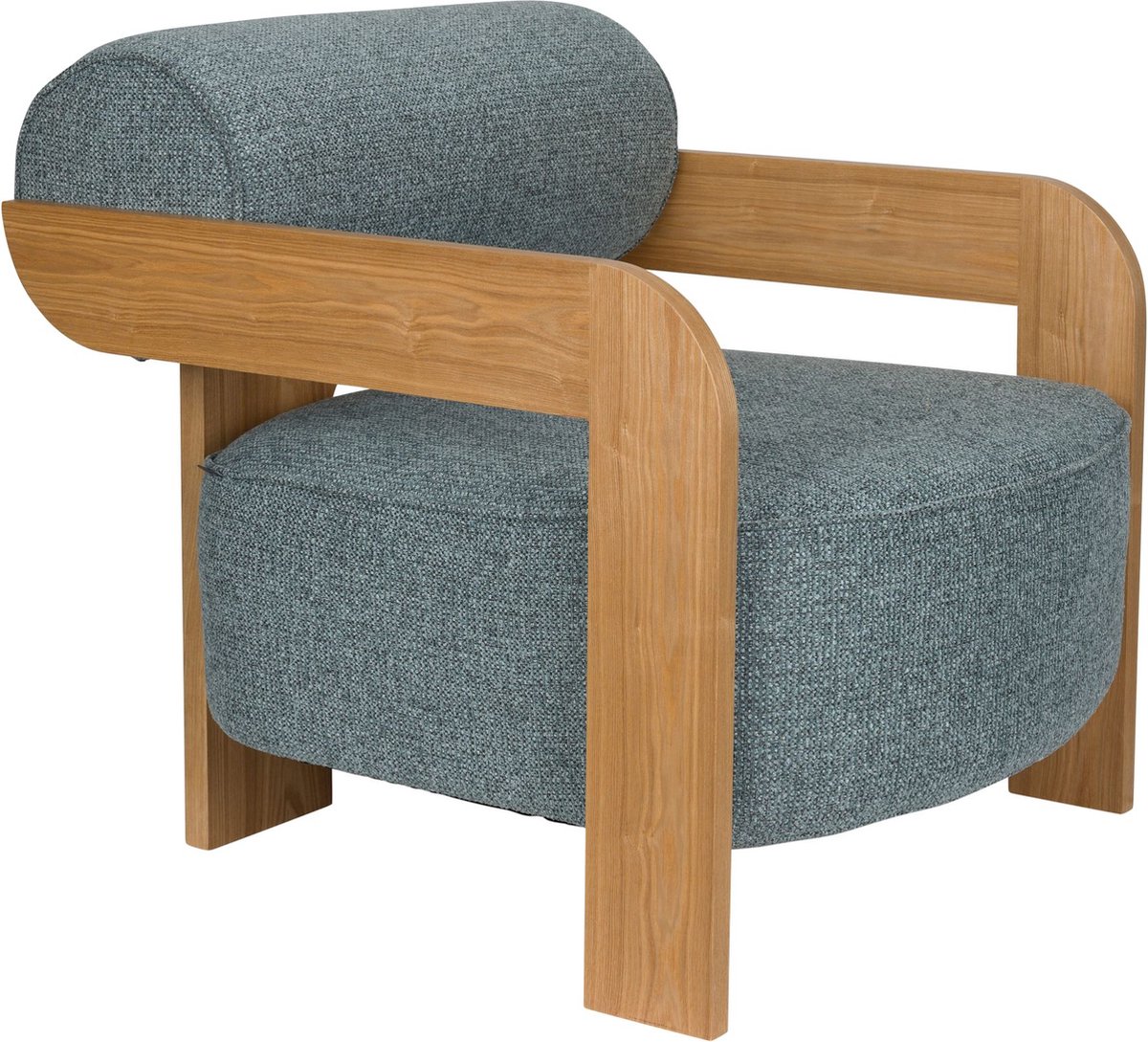 Zuiver Oolong Fauteuil Blauw/ Grijs