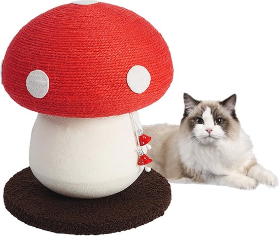 Krabpaal voor katten, interactieve verticale schattige cactuskat Krabpaal voor katten, interactieve verticale schattige cactuskat
