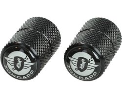 Ventieldoppen zwart Zundapp logo