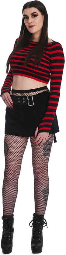 Banned - Piper Cargo Jupe courte - S - Zwart