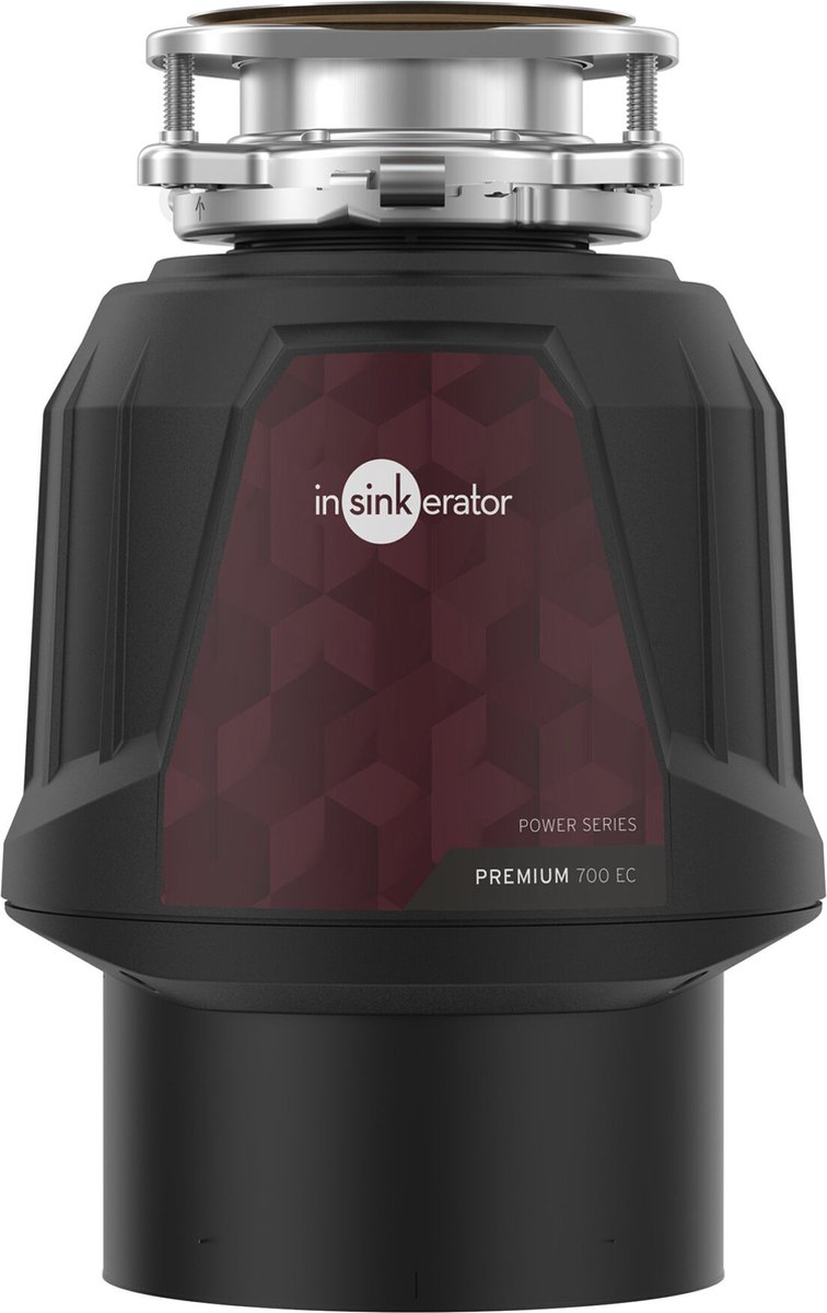 Insinkerator Premium 700 EC - Voedselvermaler - Food Disposer - Erg stil en sterk model - 2 fase vermalen- 2 jaar garantie
