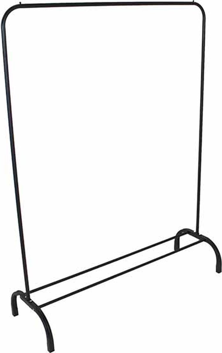 Lowander kledingrek 150x110 - Zwart
