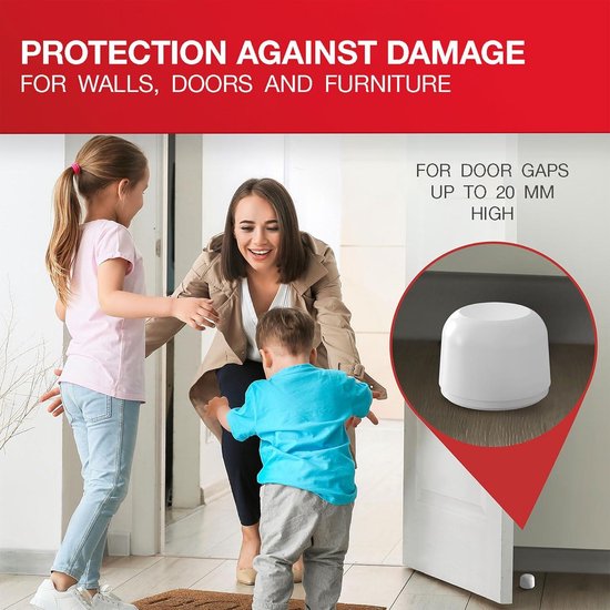 Acryl Deur Stopper Geen Behoefte Punch Transparant