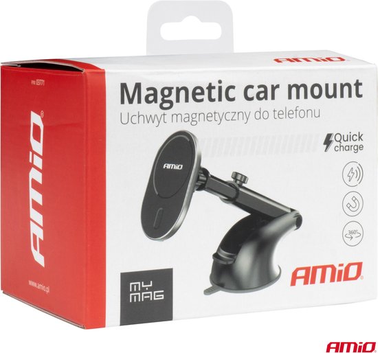 Mag-Safe Autobekerhouder Telefoonhouder, woleyi 2-Pack Magnetische Gsm Autohouder voor Bekerhouder en Ontluchter voor iPhone 15 Pro Max Plus Mini, Mag-Safe Hoesje en alle Telefoons