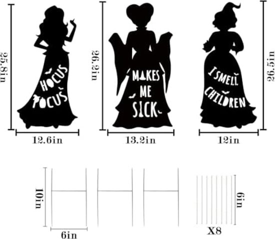 Leuke en feestelijke Halloween scène met heks en spookachtige decoraties | Premium Vector