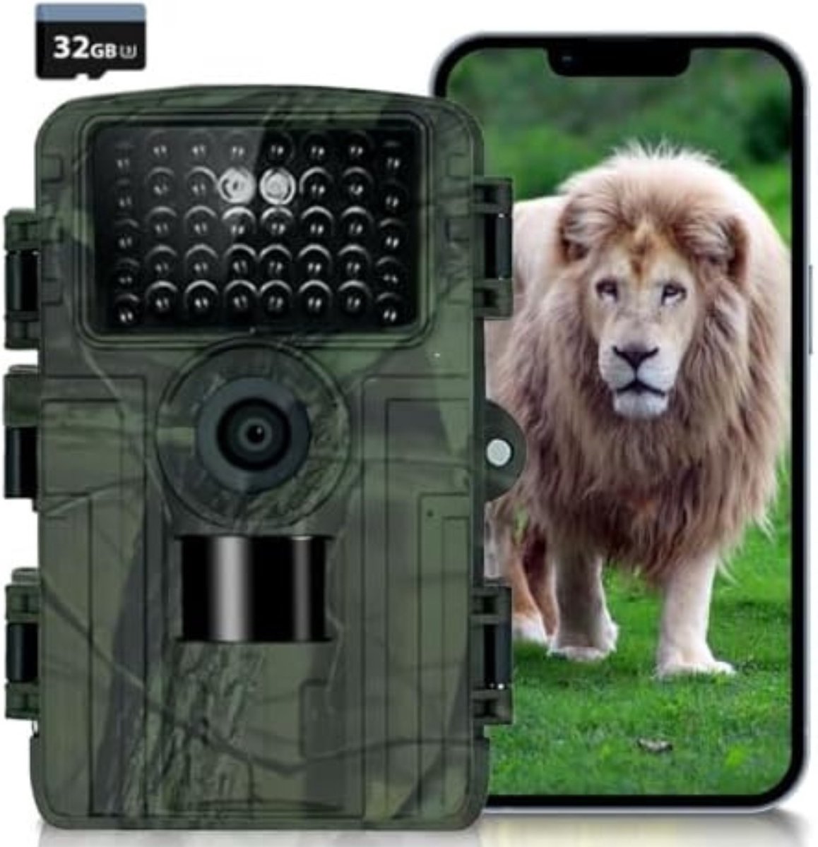 Wildcamera - Wildcamera Met Nachtzicht - Wildcamera Voor Buiten - Wild Camera - Nachtcamera - Nachtcamera Wild Camera