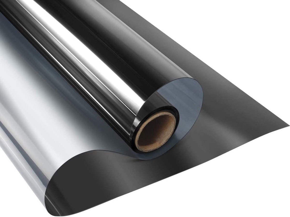 Solacis Privacy Folie Raam - Raamfolie - Folie Raam - Zichtwerend - Anti Inkijk Raamfolie - Must have voor uw privacy! Zwart