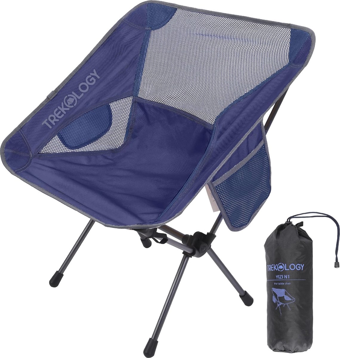 Goedkoopste Opvouwbare Campingstoel - Ultra Licht Aluminium Stoel voor Strand, Wandelen, Kamperen en Picnicken