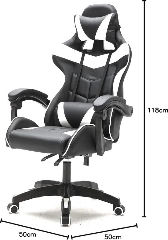 Subsonic - Chaise Gaming Dragon Ball - Fauteuil de Bureau Ergonomique avec Mousse Haute Densité, Dossier Inclinable et Accoudoirs 3D Réglables - Hauteur Ajustable - Similicuir Orange