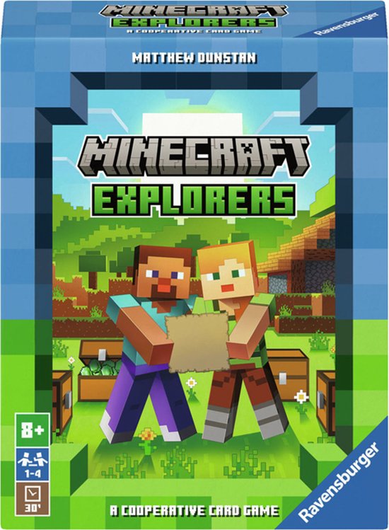 Foto: Ravensburger minecraft explorers co peratief kaartspel voor kinderen