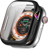 Strap-it Schokabsorberend TPU bescherm hoesje - soft case geschikt voor de Apple Watch series 10 / 11 - maat 46mm (zwart)