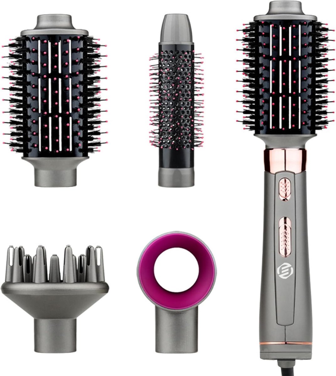 Equivera Hitte Borstel - Warmte Borstel - Hot Brush - Hitteborstel - Keramische Warmteborstel - Warmteborstel