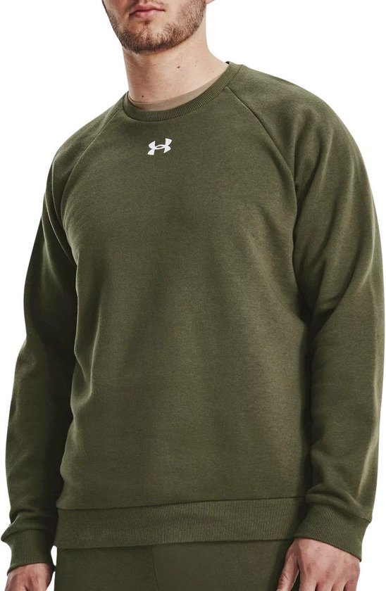 Under Armour Rival Fleece Crew Pull Hommes
