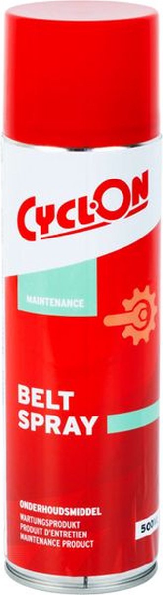 CyclOn Onderhoudsspray voor riemaandrijving - 500 ml - Water- en vuilafstotend - Vermindert slijtage en geluid van CyclOn — afbeelding 2