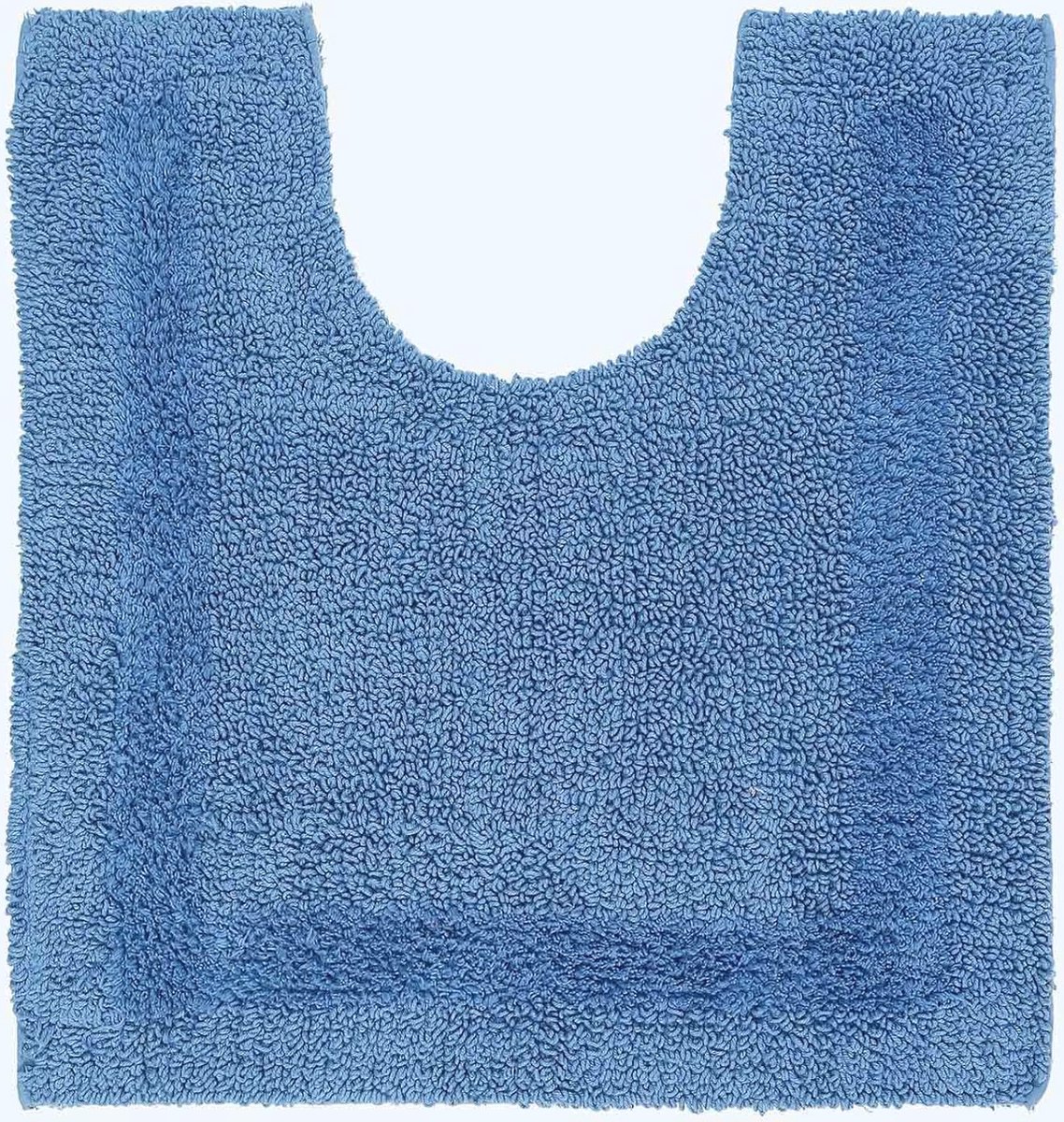 WC-mat 50x55 cm met omkeerbaar design | Katoenen badmat voor optimale luxe