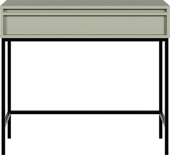Console - 90 cm - avec tiroir - suspendu - crème - EVO