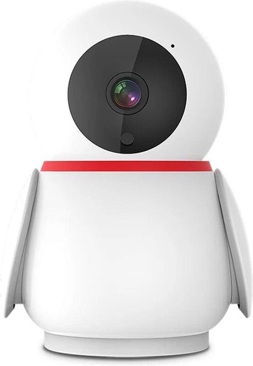Marviotek - Babyfoon - Babyfoon met Camera - Baby Monitor - Binnencamera - 3600mAh - 2MP - HD 1080P - CMOS - Nachtzicht - Wit