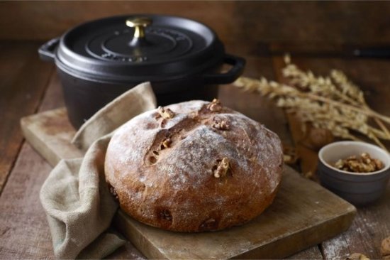 Cocotte Staub - ronde - 34 cm - noir