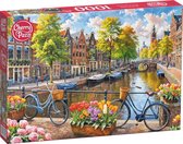 Puzzle Tulipes Amsterdam 1000 pièces