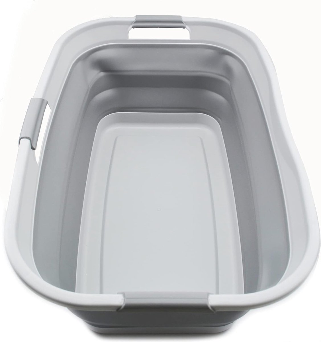 Goedkoopste Opvouwbare kunststof wasmand met 35L watercapaciteit - ruimtebesparende pop-up opbergdoos