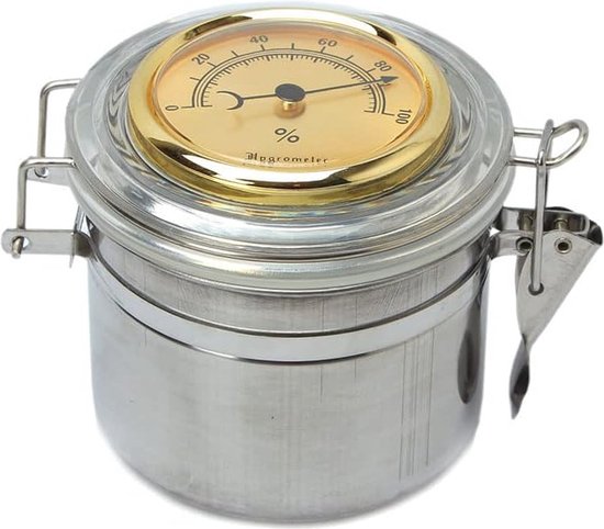 Kruidenpot, Plastic Ronde Geurbestendige Tabaksdoos (Zwart Kruidenpot, Plastic Ronde Geurbestendige Tabaksdoos (Zwart