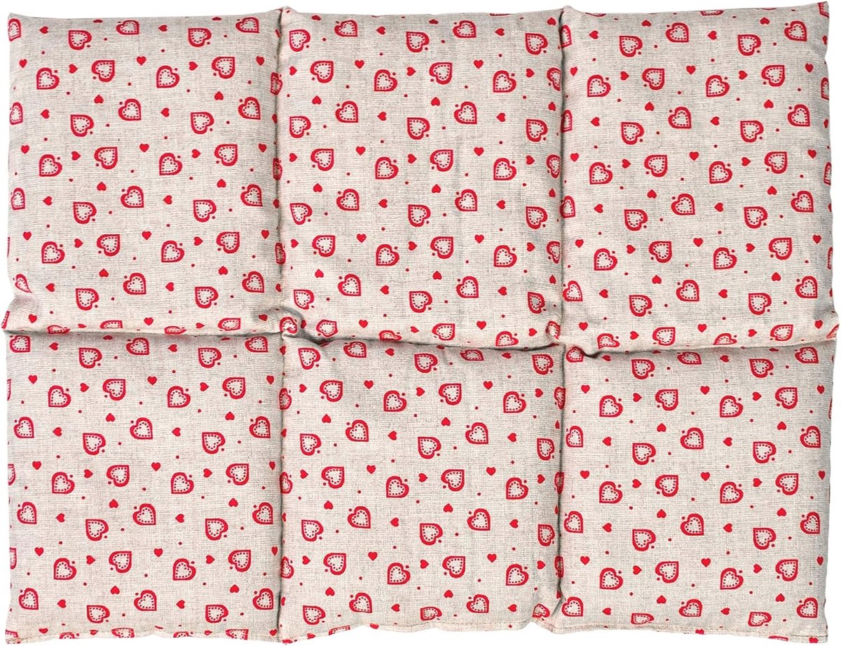 Goedkoopste Warmtekussen en Korrelkussen 40x30cm - 6-Kamer kussen voor Rug, Buik, Voeten & Bed