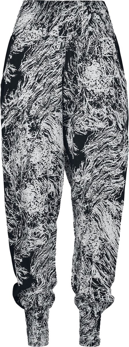 Urban Classics Sarong Dames Stoffen broek – S Zwart