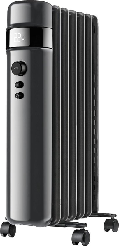 Lexium Olieradiator met Thermostaat - Elektrische kachel - Oliegevulde radiator - Olieradiator elektrisch - Olie radiator