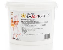 Smartflex Fondant - Wit Velvet Vanille - 4kg