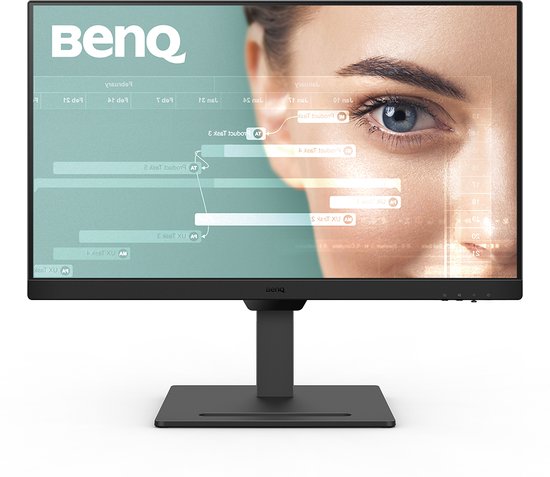 BenQ GW2790T beeldscherm 27 inch - IPS 1080p Beeldscherm - FHD - Eye-Care - 100Hz verversingssnelheid - 5 ms - Ergo Design - In hoogte verstelbaar - Zwart
