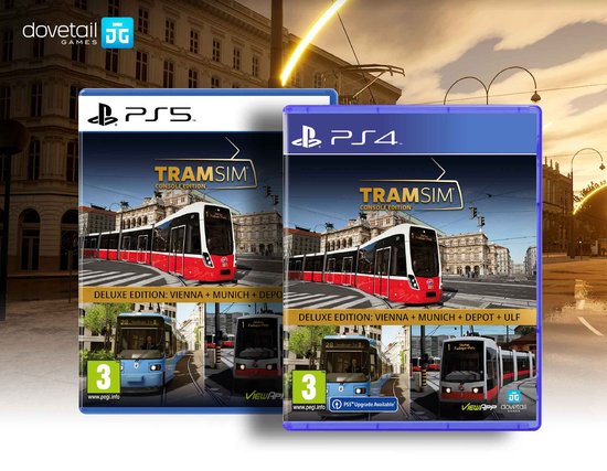 Tram Sim: Console Edition - Edition Deluxe (PS5) à 44,99 Tram Sim: Console Edition - Edition Deluxe (PS5) à 44,99