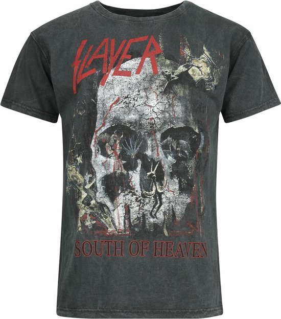 Slayer South of heaven Heren T-shirt - antraciet - 3XL