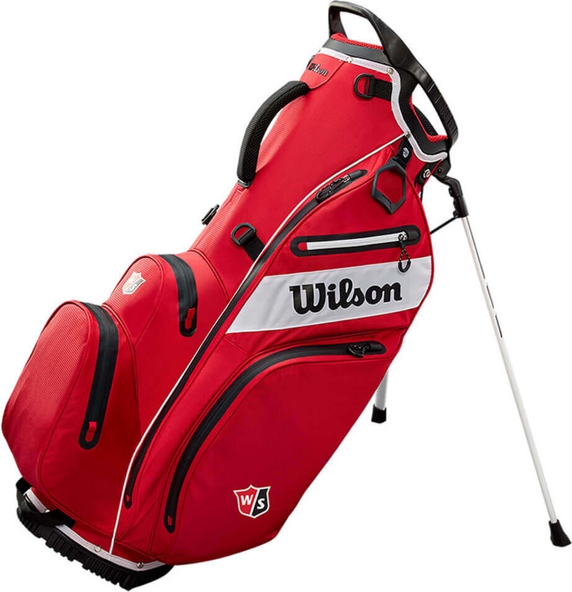 Wilson Staff Exo Dry - Waterdichte Golftas - Standbag - Rood