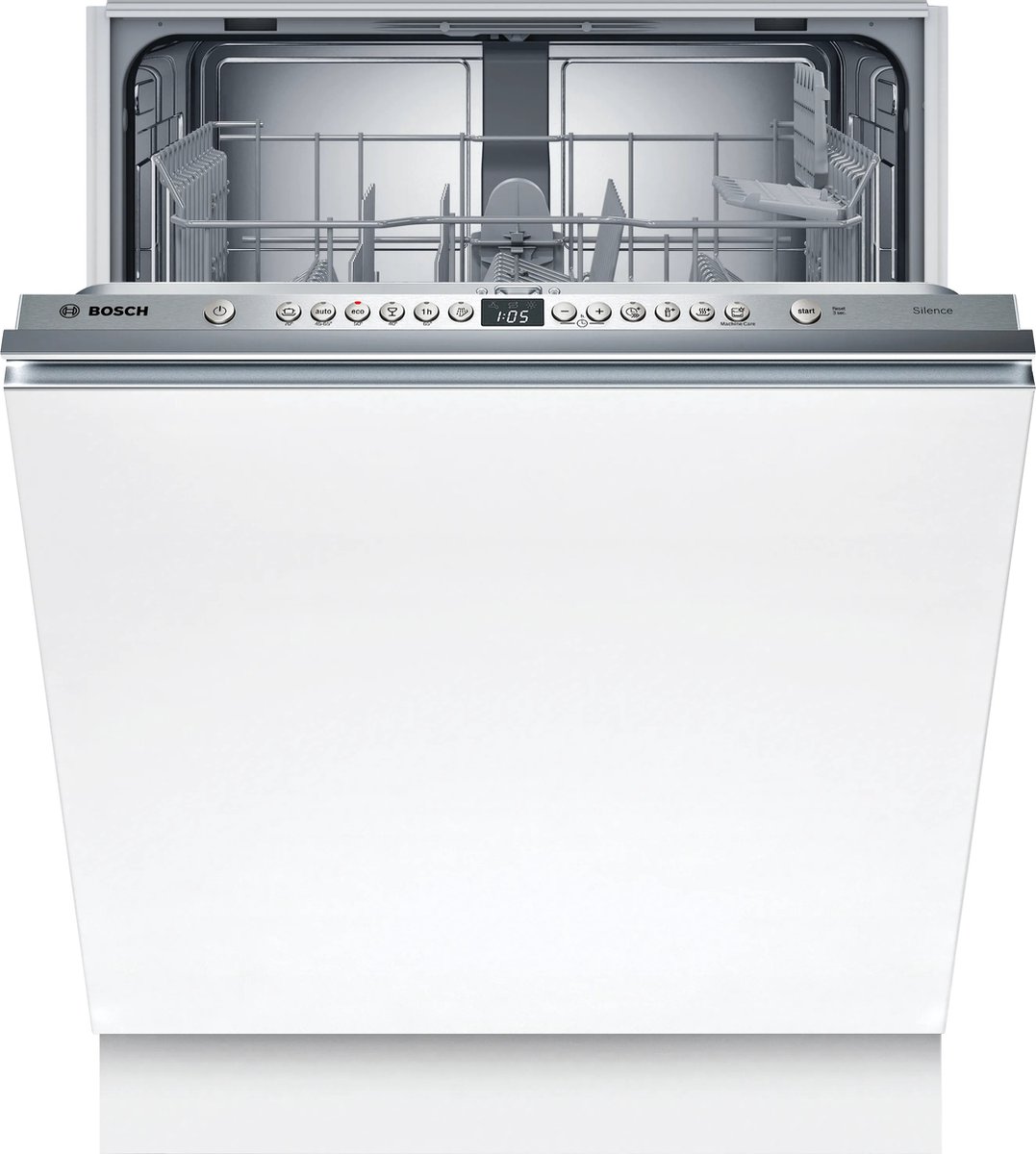Bosch SBV26AX01F SER2 volledig geïntegreerde vaatwasser – 12 couverts – Inductie – L60cm – 48 dB – Wit