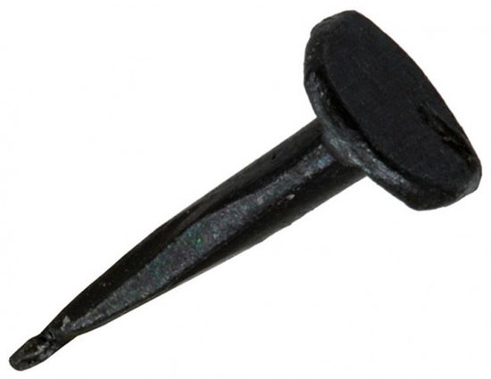 SAM Block clou en acier bleui 50 grammes 12mm