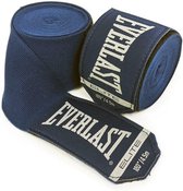 Everlast Elite Handwraps Navy 457cm - Standaard