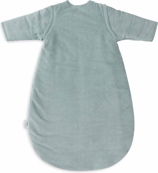 Jollein Slaapzak met afritsbare mouw Rond 70cm Rib Sea Green
