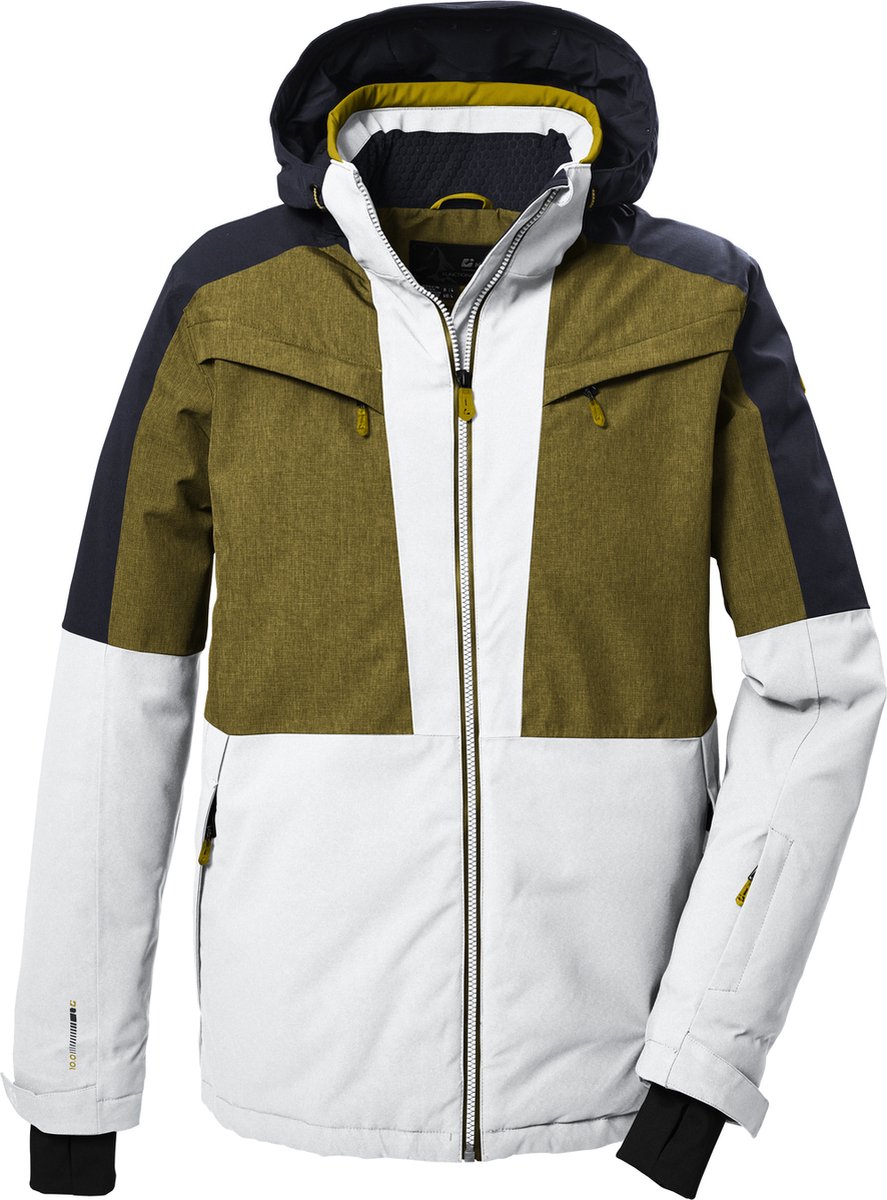 Killtec KSW 407 Ski-jas Jassen Cloud / Pale Tonal Melange Grijs