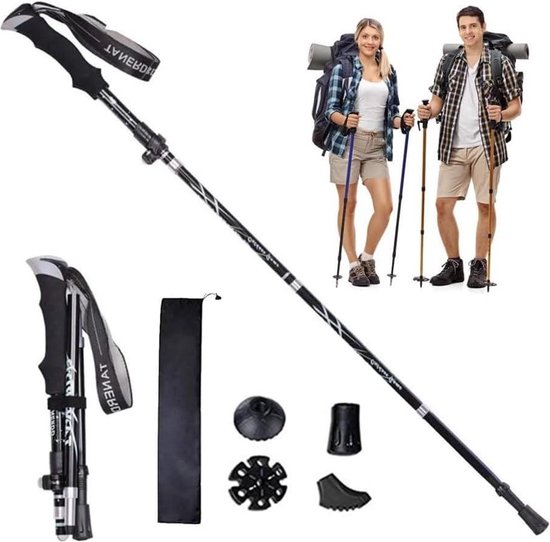 Hikr® Wandelstok - Premium 7075 (per stuk