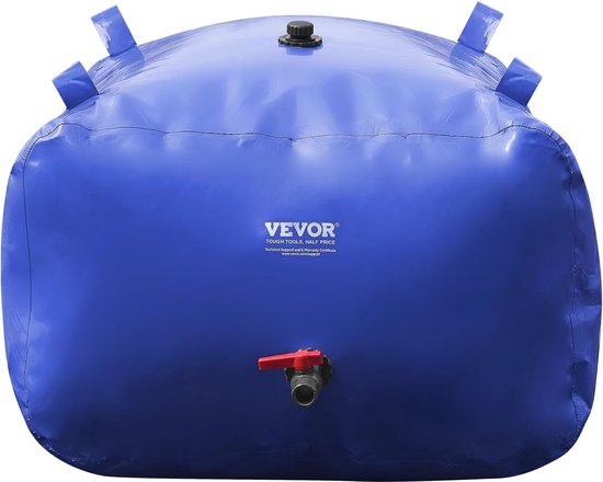 Opvouwbare Water Opslag Bladder 400L - Draagbare Water Tank voor Camping en Brandpreventie — afbeelding 3