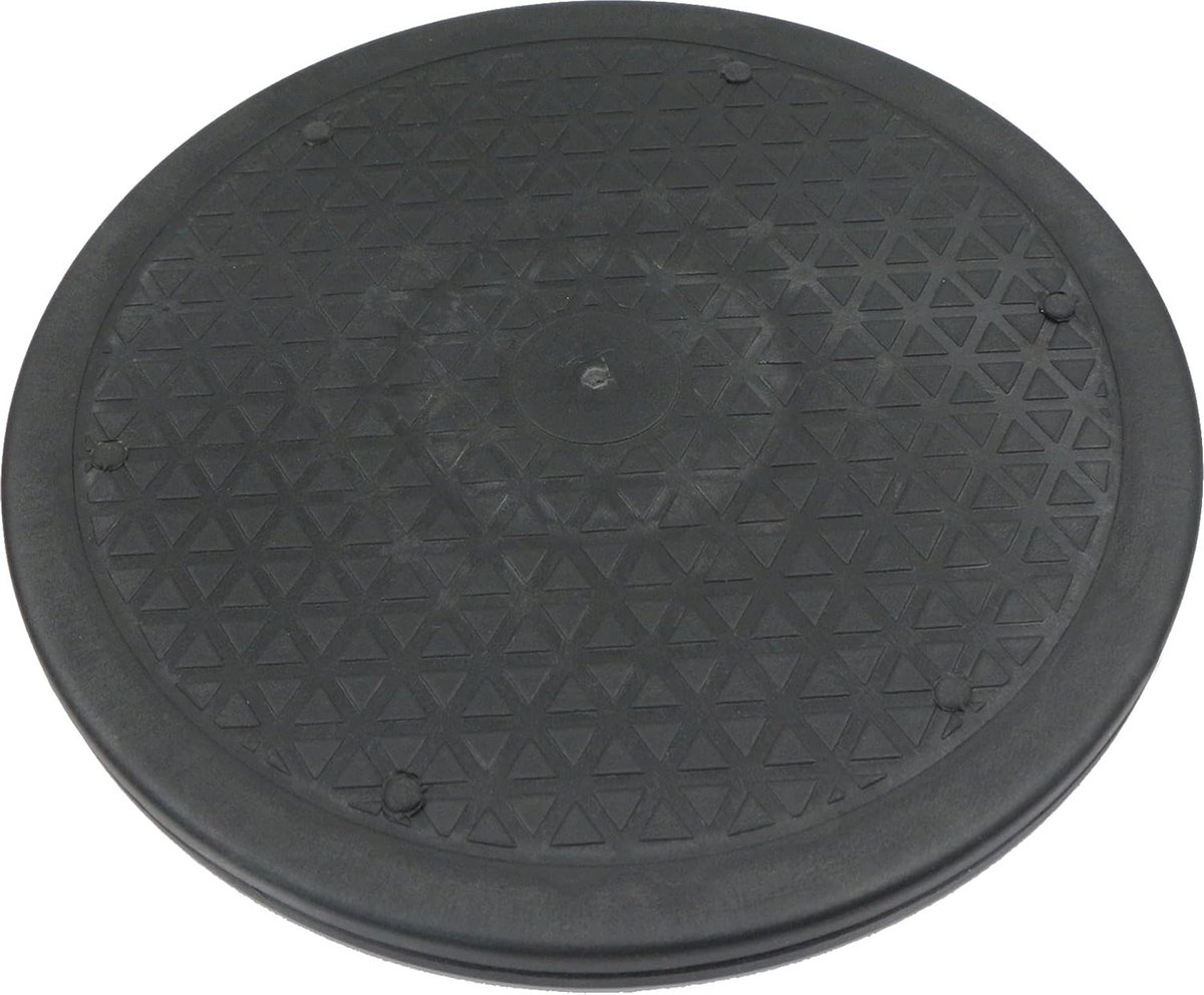 Multifunctioneel Draaiplatform van 25 cm met Stalen Kogellagers - 360 Graden Draaiend Platform voor TV, Monitoren en Keukenapparaten