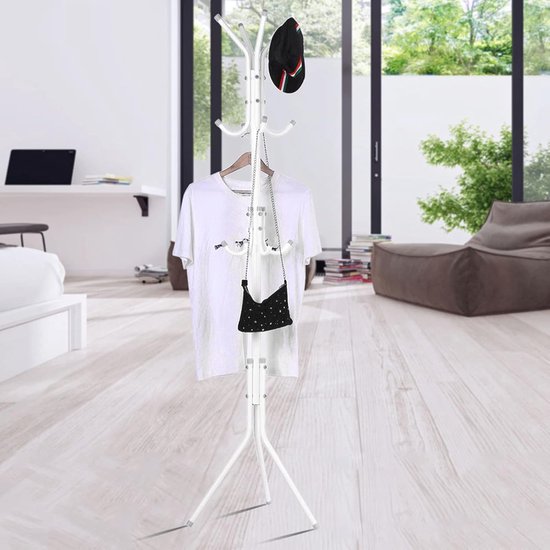 Versa Derby Minimalistische stijl kapstok, met 6 kleding- of