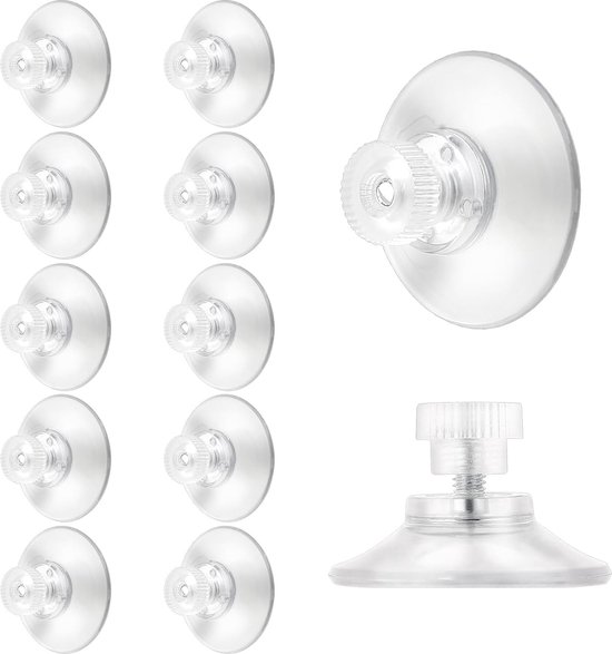 Pawfly 10pcs Transparent Suction Cups 2cm PVC Plastic Suction Cups Without Hooks for Home Decoration and Organization Pawfly 10pcs Transparent Suction Cups 2cm PVC Plastic Suction Cups Without Hooks for Home Decoration and Organization