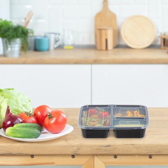 Kuabiz Kruidenpotjes van roestvrij staal met deksel, kruidenpotje, uitneembare ingrediëntenbakjes, herbruikbaar vak voor het serveren van salade en pizza
