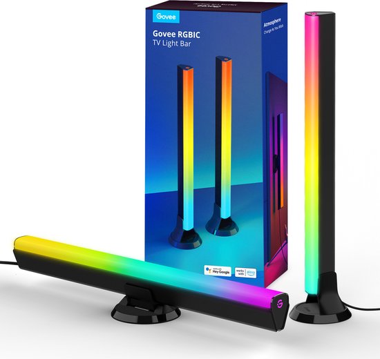 Govee slimme tv light bars RGBIC - voor 50-75 inch tv