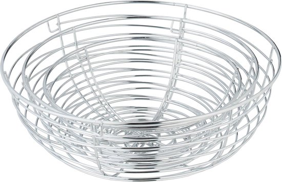 OHMG Fruitmand met 3 niveaus met 2 hangers voor bananen, fruit- en OHMG Fruitmand met 3 niveaus met 2 hangers voor bananen, fruit- en