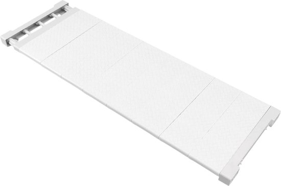 Deurplank - Boven de deur organizer - 6-laags metalen verstelbare plank - Zwart